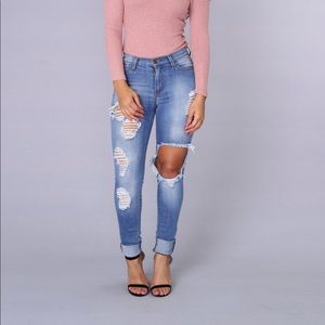 Fashion Nova Glistening Jeans